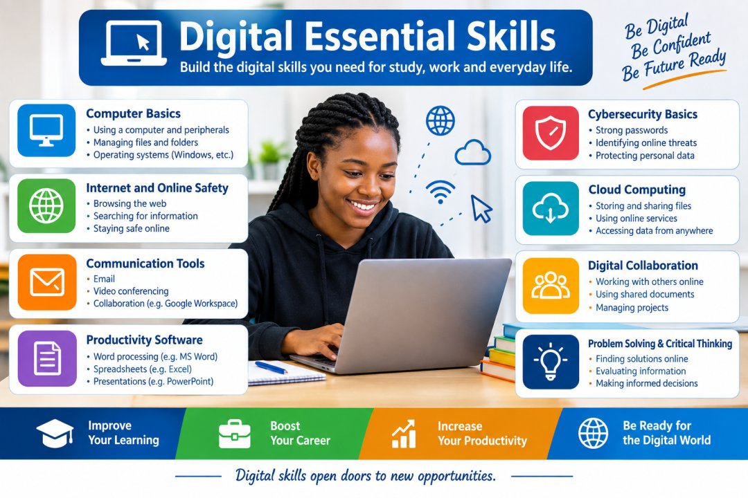 DIGITAL ESSENTIAL SKILLS COURSE